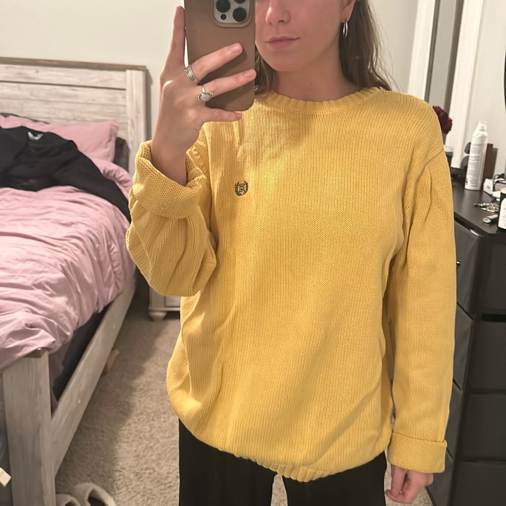 Yellow Chaps Sweater